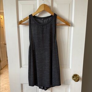 Lululemon tie back Dark Gray Women's Tank Top